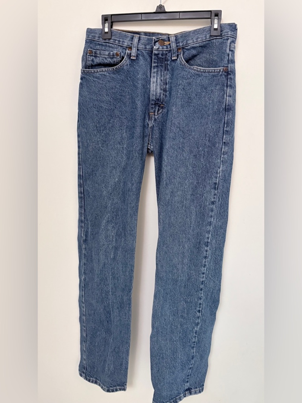 Wrangler Men's Slim Straight Blue Jeans